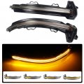 Hacreyatu Dynamic Led Turn Signal Side Mirror Lights Indicator Blinker For Audi A4 A5 B9 S4 S5 Rs5 2017 2018 2019 Yellow