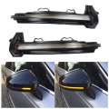 Hacreyatu Dynamic Led Turn Signal Side Mirror Lights Indicator Blinker For Audi A4 A5 B9 S4 S5 Rs5 2017 2018 2019 Yellow