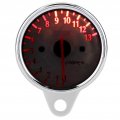 Motorcycle Tachometer 0-13000rpm Min Electronic Tach Meter Gauge Led Display For Dc 12v