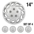 14 Hubcap Wheel Cover Fits For Toyota Vw Chevy Chevrolet Honda Mazda Dodge Ford And Others