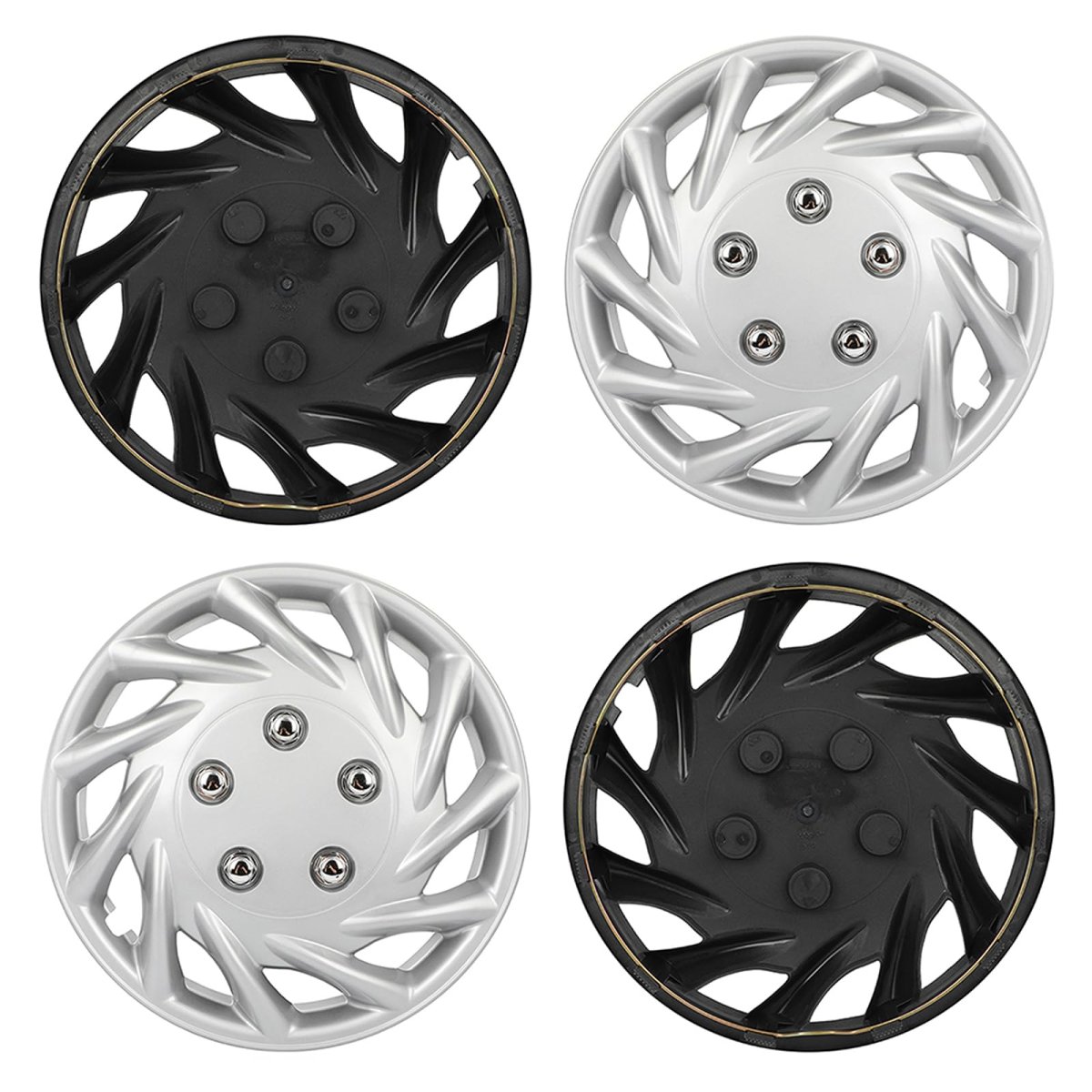 14 Hubcap Wheel Cover Fits For Toyota Vw Chevy Chevrolet Honda Mazda Dodge Ford And Others