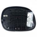 Spieg Driver Side Mirror Glass Replacement For Ford Expedition 1997-2002 Heated With Backing Plate Lh 