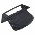 Soft Top Convertible Replacement For Corvette 1986-1993 Twill Vinyl With Plastic Windows Black 