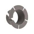 Clutch Pedal Pivot Bushing For 1990 Oldsmobile Custom Cruiser Reinforced Rubber Black Molded Assembly 0 75 In Inside Diameter 