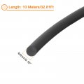 Uxcell Nitrile Rubber Seal Strip 4mm 0 16 Diameter X 10 Meters 32 81ft Long Round Solid Weather Stripping For Reduce Noise