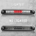 Waterproof Dual Row Led Third Brake Light For 1999 2006 Chevrolet Silverado Gmc Sierra Gmt800 Chrome Lens Plug And Play High