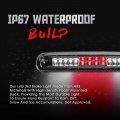 Waterproof Dual Row Led Third Brake Light For 1999 2006 Chevrolet Silverado Gmc Sierra Gmt800 Chrome Lens Plug And Play High