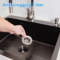 Kitchen Sink Strainer Stoppers With Handle And Lid 2 Pack Stainless Steel Drain Filter Kit For Bathroom Sinks 6 In X 3 1