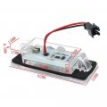 Polarlander 2x Car Light Canbus 3528smd Led License Plate Number Lamp Bulbs For Opel Vectra C Estate 2002-2008 Tourer Astra