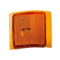 Side Marker Light For Chevy C2500 Suburban K2500 1994 1999 Front Passenger Lower Amber Lens Plastic Replacement 