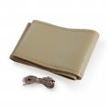 Dromedary Beige 15 Universal Car Steering Wheel Cover Genuine Leather Stitch Wrap Suv 