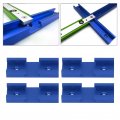 Track Chute Intersection Kit For Woodworking Double Cut Jig Universal T Tracks With Predrilled Mounting Holes 80mm Length