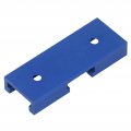 Track Chute Intersection Kit For Woodworking Double Cut Jig Universal T Tracks With Predrilled Mounting Holes 80mm Length