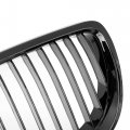 X Autohaux Pair Front Kidney Grille Gloss Black For Bmw E92 2007-2010 2 Door Single Line