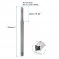 Uxcell Metric Thread Tap M6 X 1 H2 Left Hand 100mm Extra Long Straight Flute Screw Milling Machine Taps Threading Tapping
