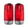 Taillights Taillamps Rear Brake Lights Pair Set For Bronco F-series Pickup Truck 