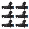 Fuel Injector Set Fia60749 For 2005 2008 Buick Lacrosse 2004 2006 Rendezvous Cadillac Cts Srx Sts 6 Piece Kit Fj703 