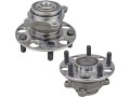Rear Wheel Bearing Hub Assembly Set Of 2 For 2006-2011 Honda Civic With Disc Brakes