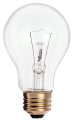 Satco S3940 25w A19 Incandescent Lamp Dimmable 2700k Warm White 170 Lumens Clear Medium Base 130v 360 Degree Beam Angle 4 Bulbs 