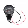 Uxcell Universal Black Housing Motorcycle Speedometer Odometer Gauge 0-180km H