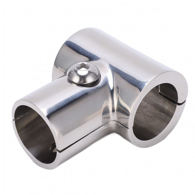 Boat Hand Rail Fittingrail 90a Tee T Tube Pipe Connector 1in 25 4mm Id Separable Stainless Steel Hand Accessories