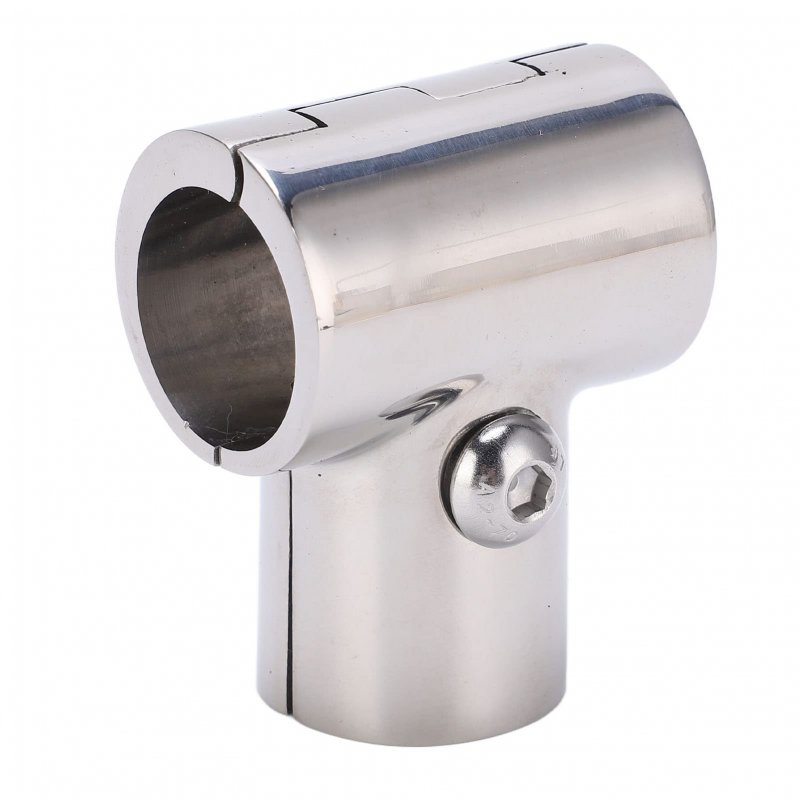 Boat Hand Rail Fittingrail 90a Tee T Tube Pipe Connector 1in 25 4mm Id Separable Stainless Steel Hand Accessories