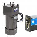110v 90w Ac Gear Motor Electric Single-phase Reversible 0-27rpm Variable Speed Adjustable Controller Governor Geared With 50k 