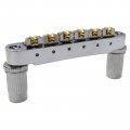 Silver Roller Bridge Saddle Tune-o-matic For Epiphone Les Paul Sgs Dot 52mm String Spacing E To E