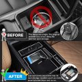 Autorder Custom Fit For Center Console Organizer Kia Sorento 2021 2022 2023 Accessories Armrest Storage Box Secondary Insert