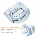 Wakauto 3 Pieces Trailer Hitch Tie Down Ringown D Cargos D Ring Wall Mount Anchors Heavy Duty Self Export Stainless Steeuto 3