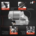 A-premium Starter Motor Compatible With Dodge Durango 2004-2005 4 7l 5 12v 1 4kw 13-teeth Clockwise Replace 56029750aa