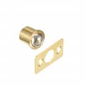 Uxcell Door Cabinet Closet Drawer 9 5mm Shaft Dia Brass Ball Catch Latch Catcher 10 Sets