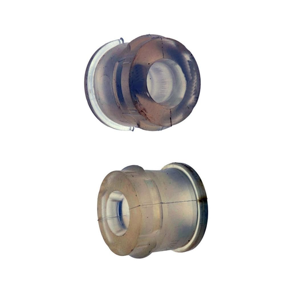 Front Sway Bar Bushing Set Of 2 For Ford E-450 Econoline Super Duty 2000 2001 2002 Clear Polyurethane Greasable Replacement