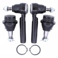 Motoku Front Outer Tie Rod Ends And Lower Ball Joints For Chevy Silverado 1500 Avalanche Suburban Tahoe Gmc Sierra Yukon Xl