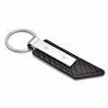 Ipick Image Compatible With Dodge Challenger R T Classic Carbon Fiber Texture Black Pu Leather Strap Key Chain
