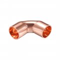Uxcell 3 8-inch 9 53mm Id 90 Degree Copper Elbow Short-turn Pipe Fitting Connector With Two Cups For Sweat Connection 5pcs