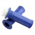 Kokiya 2x Handlebar Grips Nonslip Throttle For Pw50 Easy To Install Spare Parts Blue