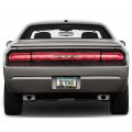 Ipick Image Made For Dodge Srt Hellcat Black Insert Gunmetal Chrome Stainless Steel License Plate Frame