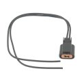 A C Compressor Connector For Kia Spectra And Spectra5 2007 2008 2009 Male Oval With Blade Terminal 18 Ga Wire 13 In Harness 