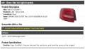 Left Driver Side Outer Tail Light Assembly Compatible With 2015-2018 Volkswagen Jetta