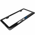 Ipick Image For Corvette C7 Zr1 In 3d On Real Carbon Fiber Finish Abs Plastic License Plate Frame Is Official Licensed