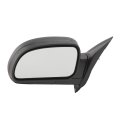 Door Mirror Driver Side For Isuzu Ascender 2003 2004 2005 2006 2007 2008 Black Textured Manual Folding Non Heated Adjust 