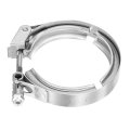 2 75 Quick Release V Band Clamp 304 Stainless Steel For Exhaust Systems Downpipe Exchange Accessories Adjustment Range 70mm 