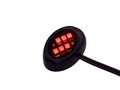 Led Modules Round Black Red 