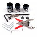 Universal Piston Ring Expander Compressor And Cleaning Tool Kit With Storage Case For Automotive Engine Motors