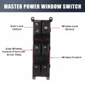 X Autohaux Master Driver Side Power Window Switch 93570-1w155 Replacement For Kia Rio 2012-2015