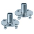 2 Set Axle Hub 4 X For Go-kart Quad Atv Trike With 8 Inch Front Rear Wheel 