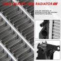 Dpi 2973 Factory Style 1-row Cooling Radiator Compatible With Bmw 1 Series M 135i 335d 335i 335is 335xi Z4 3 0l N54 Mt 07-16