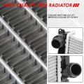 Dpi 2973 Factory Style 1-row Cooling Radiator Compatible With Bmw 1 Series M 135i 335d 335i 335is 335xi Z4 3 0l N54 Mt 07-16