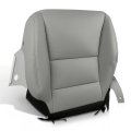 Front Driver Bottom Leather Seat Cover For Honda Accord Sedan 2013 2014 2015 2016 2017 Gray Microfiber Fits Power And Heated 